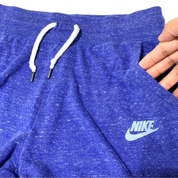 Nike Blue Lightweight 3/4 Joggers Size Large Youth - Picture 5 of 12